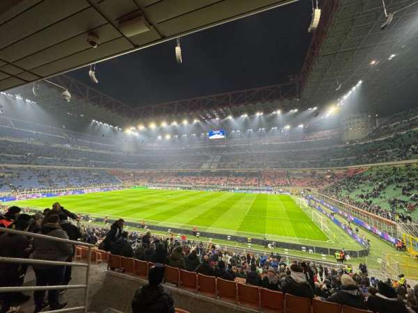 San Siro, section: 156, row: 5, seat: 23