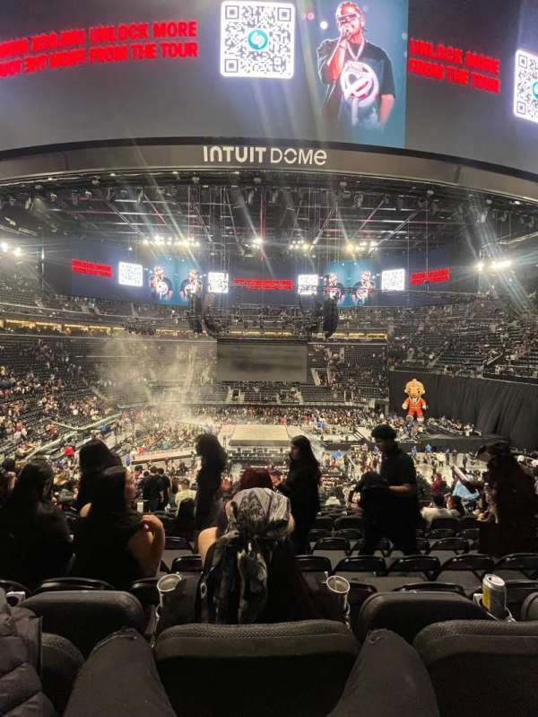 Intuit Dome, section: CLUB 25, row: 23, seat: 10