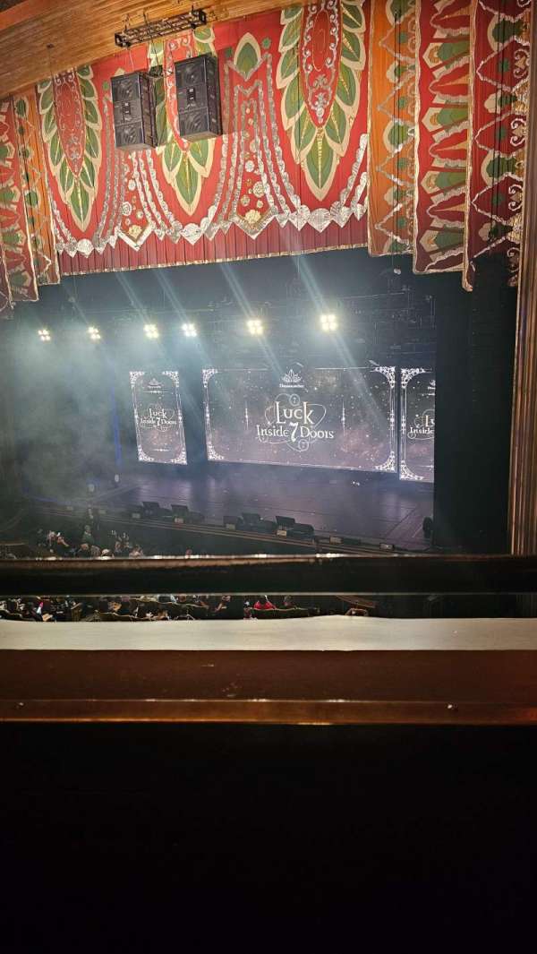 Paramount Theater, Oakland, section: BALC, row: A, seat: 12