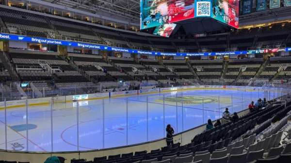 SAP Center, section: 118, row: 11, seat: 7