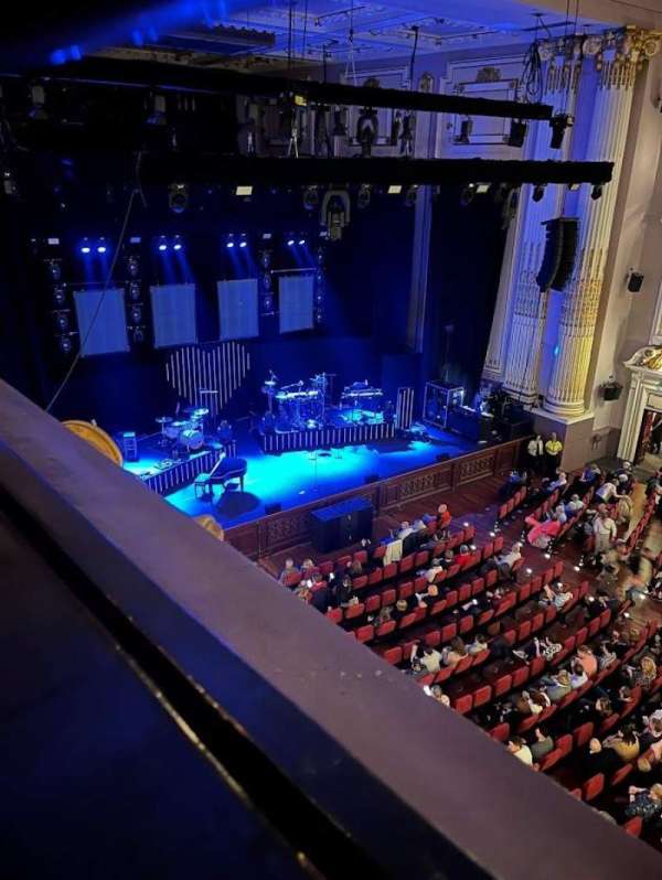 Usher Hall, section: Upper Circle, row: A, seat: 71