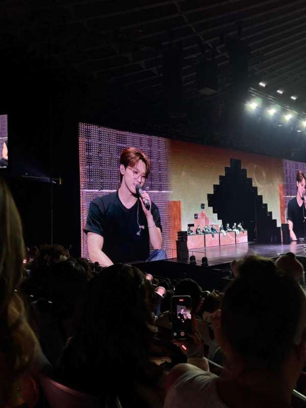 Oakland Arena, section: 115, row: 13, seat: 8-9