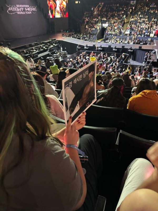Oakland Arena, section: 115, row: 13, seat: 8-9