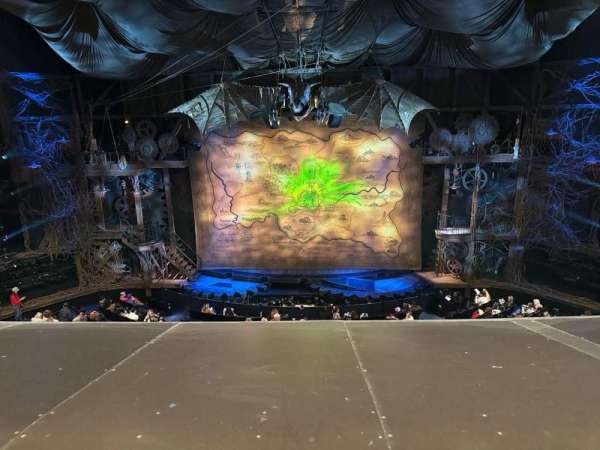 Gershwin Theatre, section: Front Mezzanine C, row: A, seat: 111