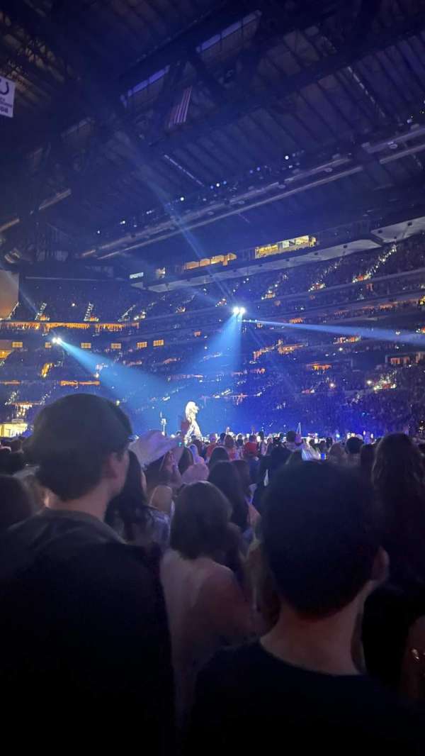 Lucas Oil Stadium, section: FL A, row: 22, seat: 12