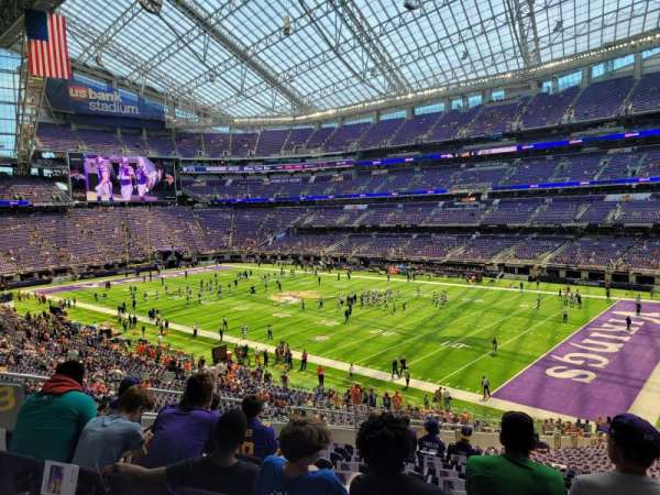 U.S. Bank Stadium, section: 103, row: 36, seat: 41