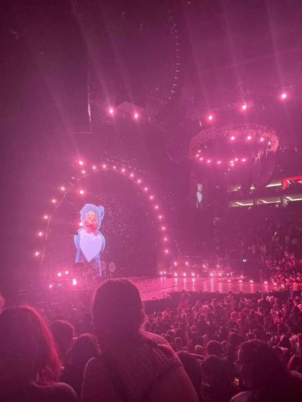 The O2, London, section: 101, row: H, seat: 36-37
