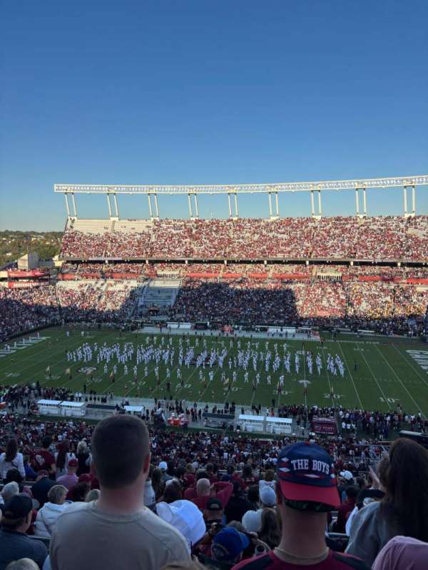 Williams-Brice Stadium, section: 306, row: 16, seat: 9