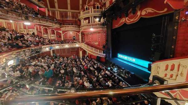 Sunderland Empire, section: Dress Circle, row: A, seat: 4
