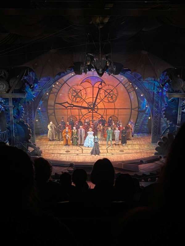 Gershwin Theatre, section: Rear Mezzanine C, row: G, seat: 104