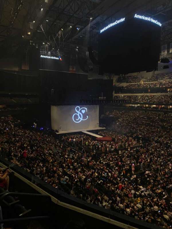 American Airlines Center, section: 214, row: J, seat: 3