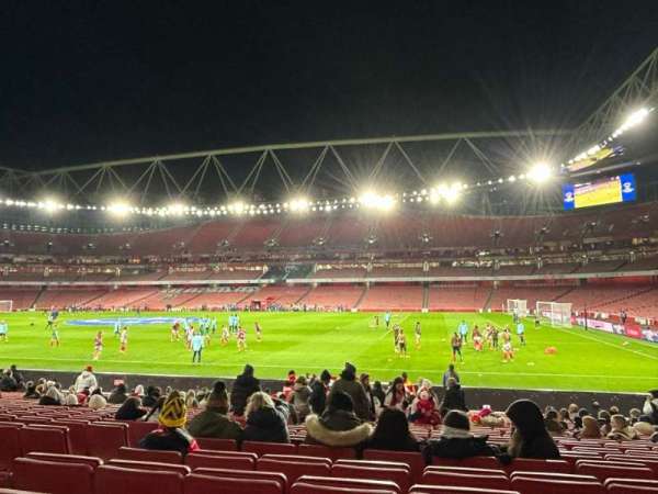 Emirates Stadium, section: 14, row: 18, seat: 434
