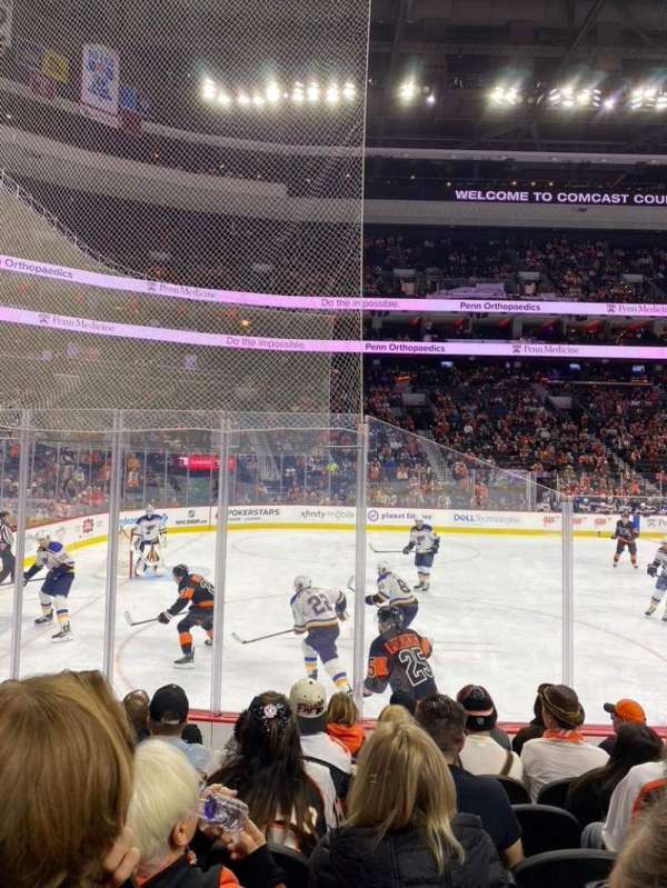 Xfinity Mobile Arena, section: 111, row: 7, seat: 5
