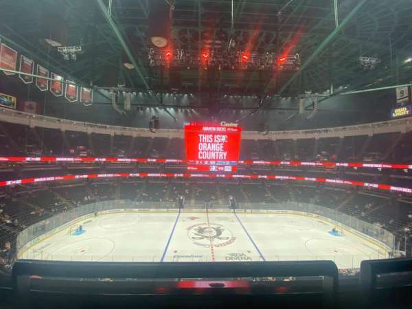 Honda Center, section: 434, row: A