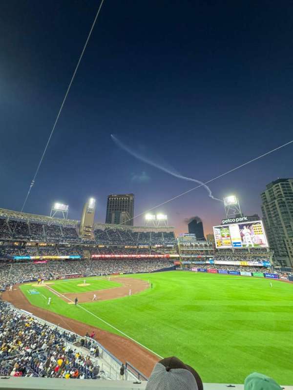 Petco Park, section: 221, row: 2, seat: 5