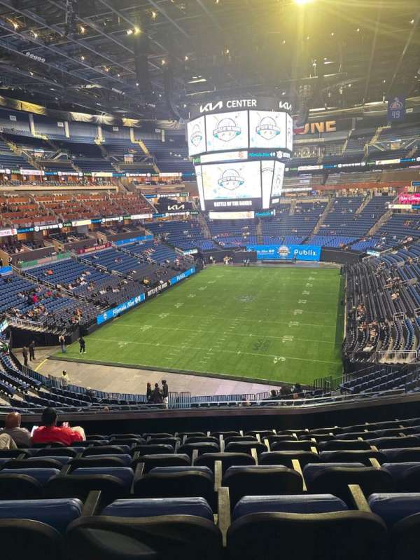 Kia Center, section: 109, row: 30, seat: 27