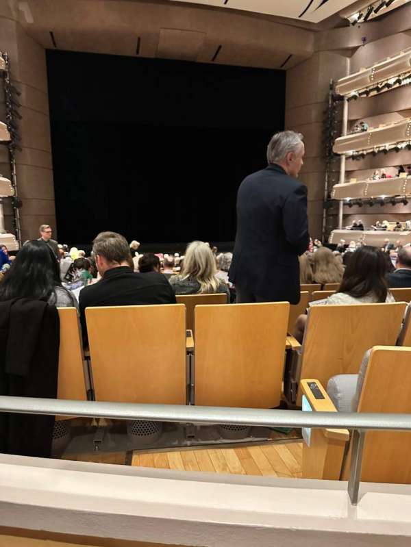 Four Seasons Centre, section: B, row: AA, seat: 135