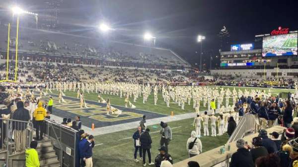 Bobby Dodd Stadium, section: 111, row: 5, seat: 25