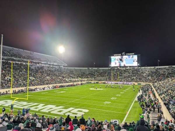 Spartan Stadium, section: 29, row: 29, seat: 43