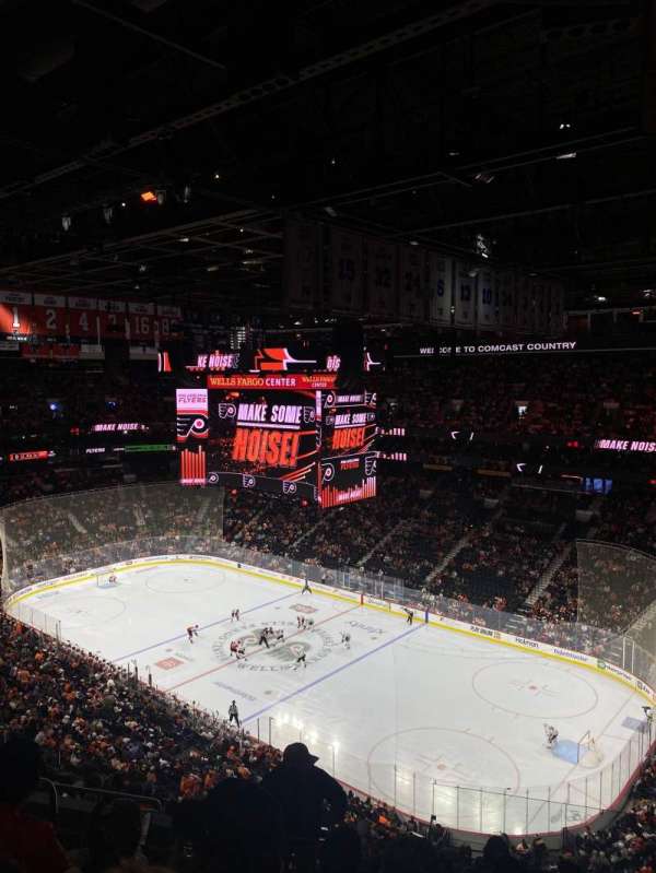 Xfinity Mobile Arena, section: 204a, row: 12, seat: 5