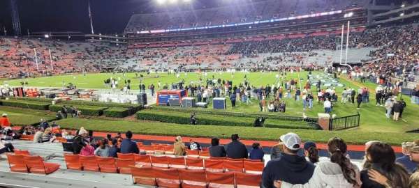 Jordan-Hare Stadium, section: 10, row: 17, seat: 11
