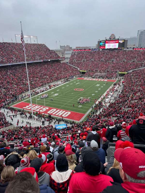Ohio Stadium, section: 7C, row: 21, seat: 9