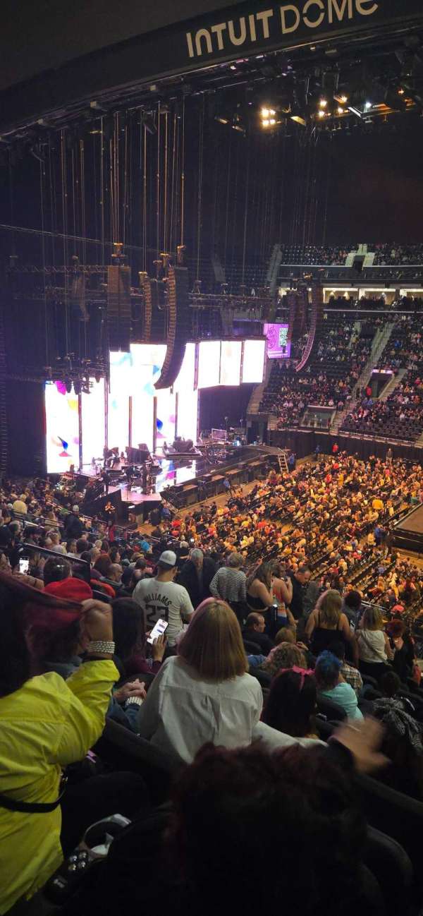 Intuit Dome, section: Club, row: 8, seat: 15