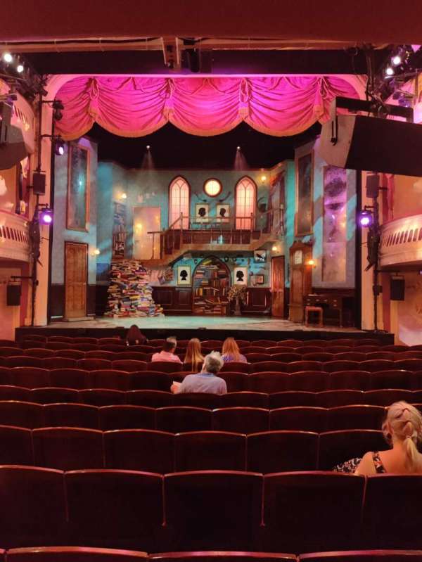 Criterion Theatre, section: Stalls, row: K, seat: 9