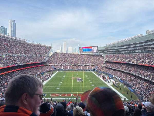 Soldier Field, section: 322, row: 16, seat: 1-4