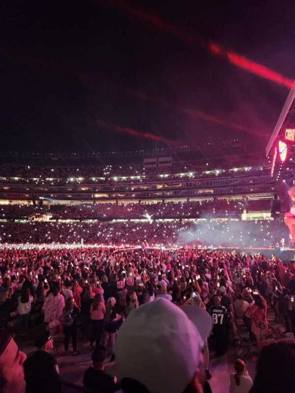 Gillette Stadium, section: 128, row: 3, seat: 10