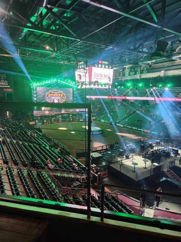 Toyota Arena, section: 212, row: B, seat: 23