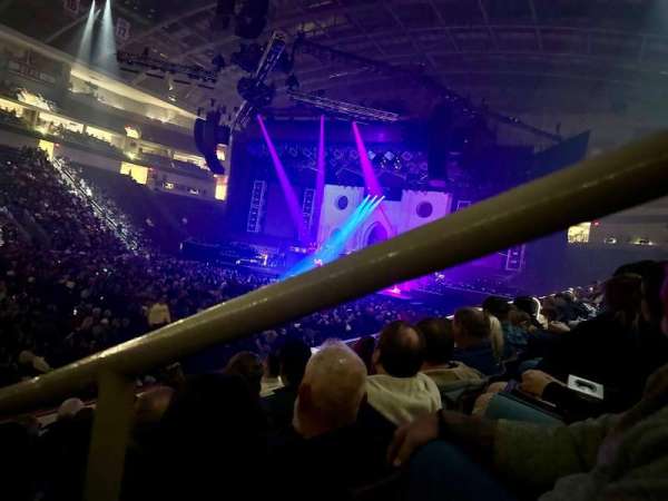 Giant Center, section: 106, row: J, seat: 1