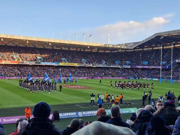Murrayfield Stadium, section: W23, row: W, seat: 16