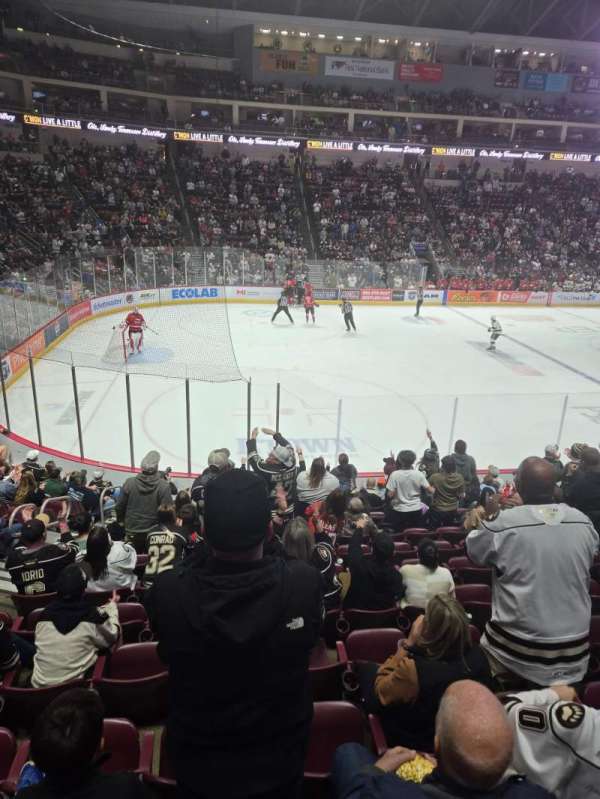 Giant Center, section: 105, row: N, seat: 11