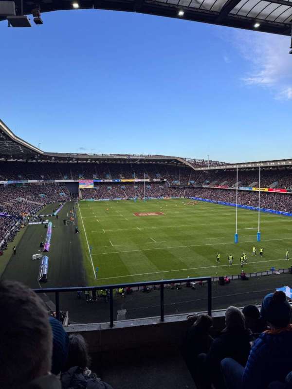 Murrayfield Stadium, section: W2, row: S, seat: 14