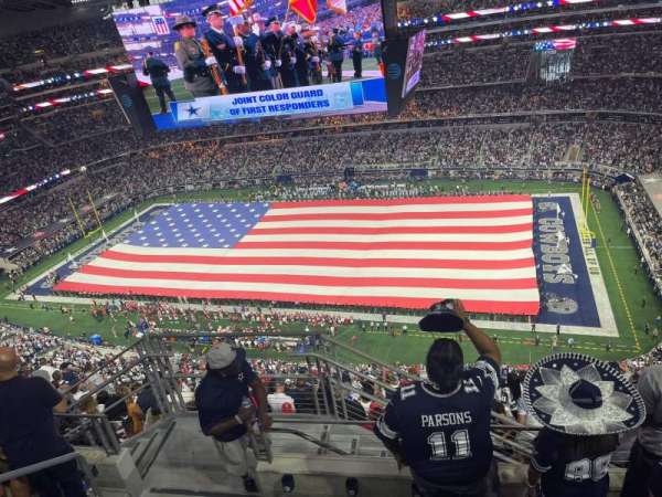 AT&T Stadium, section: 439, row: 12, seat: 22