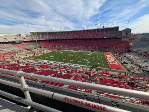 Ohio Stadium, section: 25C, row: 1, seat: 5