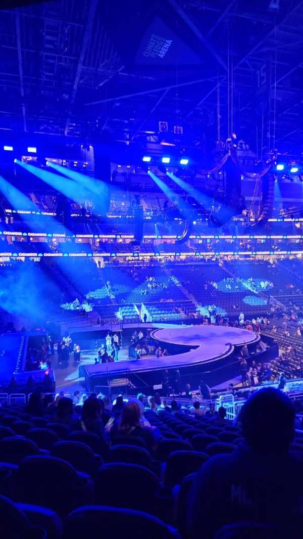Climate Pledge Arena, section: 04, row: Y, seat: 5