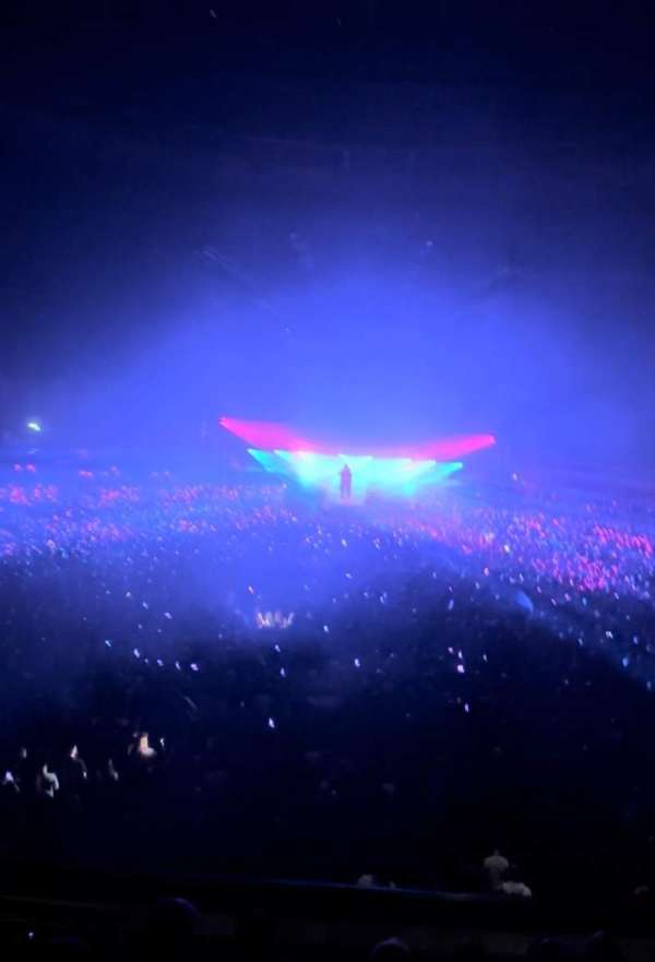 OVO Hydro, section: 210, row: G, seat: 156