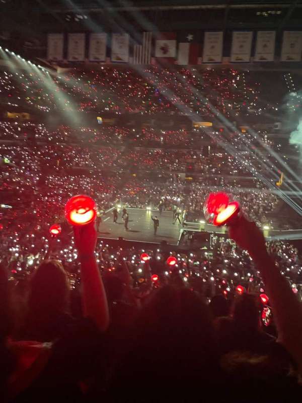 Frost Bank Center, section: 121, row: 27, seat: 1
