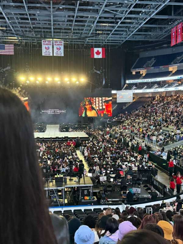 UBS Arena, section: 109, row: 20, seat: 7