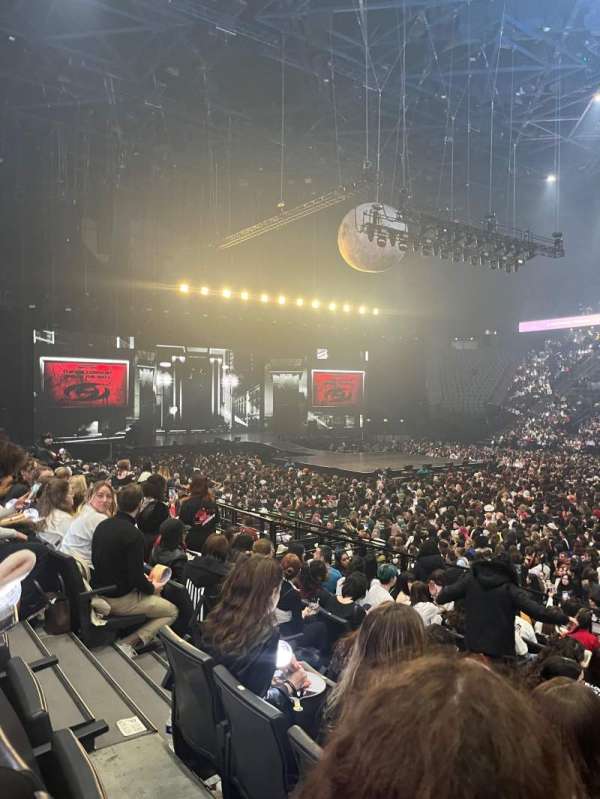Accor Arena, section: Gradin P, row: 17, seat: 14
