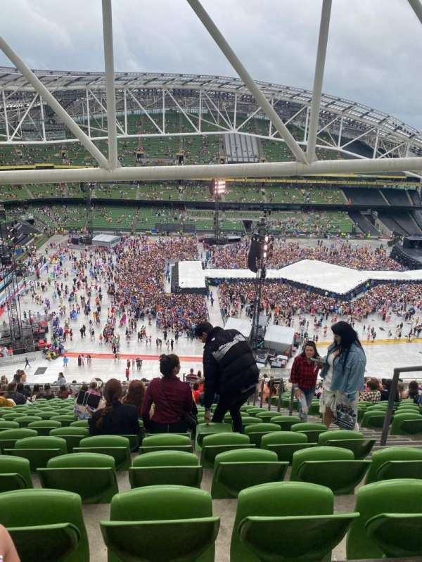 Aviva Stadium, section: 506, row: DD, seat: 19