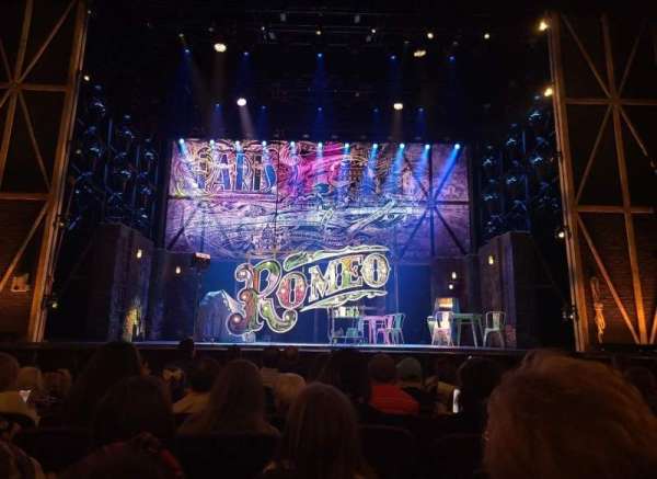 Citizens Bank Opera House, section: Orchestra C, row: B, seat: 107