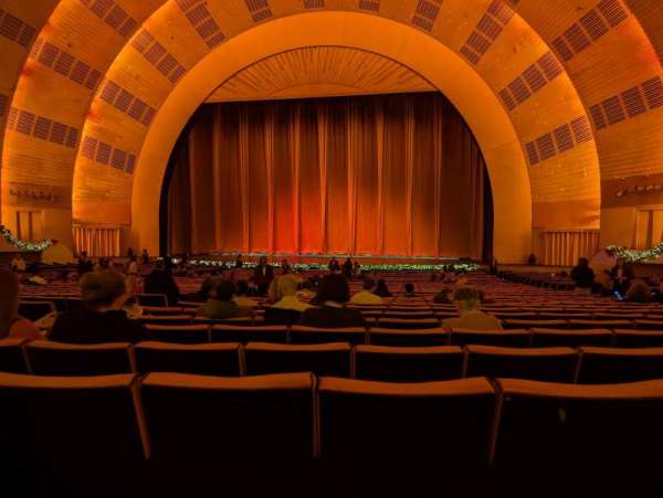 Radio City Music Hall, section: Orchestra 3, row: J, seat: 308