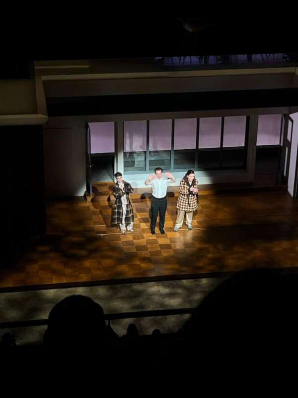 Hudson Theatre, section: balcony c, row: F, seat: 103