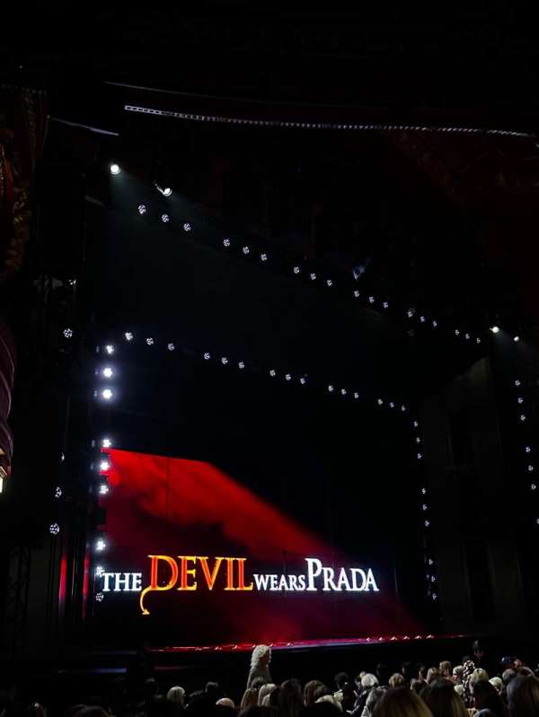 Dominion Theatre, section: Stalls, row: P, seat: 50