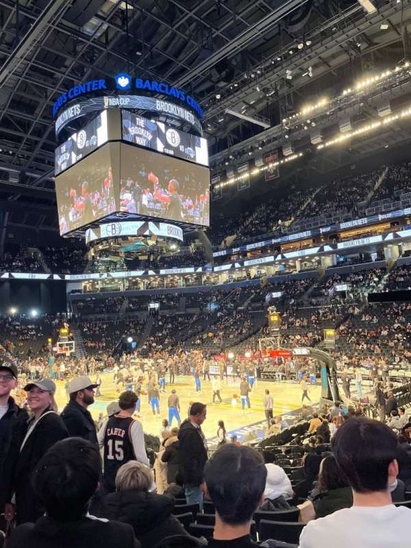 Barclays Center, section: 19, row: 14, seat: 17