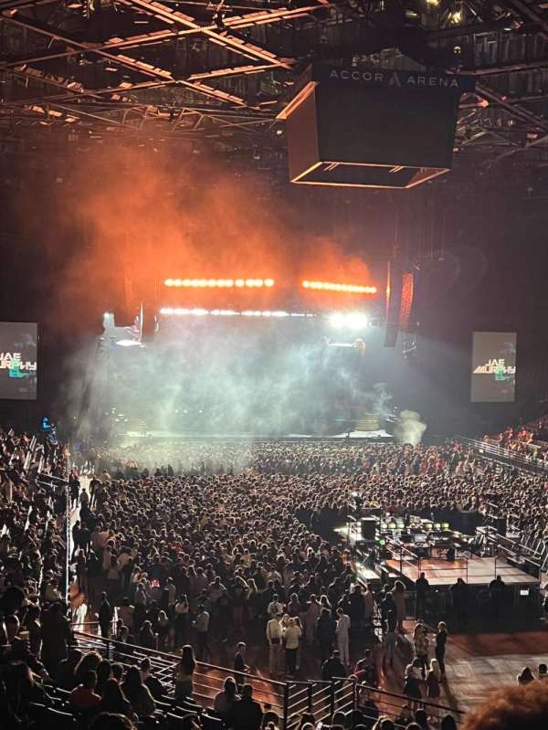 Accor Arena, section: Gradin T, row: 4, seat: 22