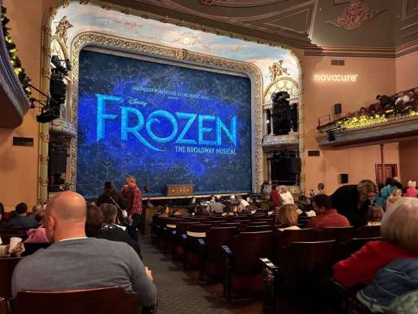 The Music Hall, Portsmouth, section: O, row: M, seat: 2